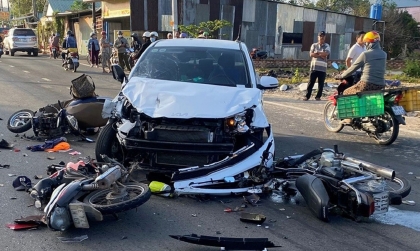 Mức phạt ô tô không giữ nguyên hiện trường tai nạn giao thông